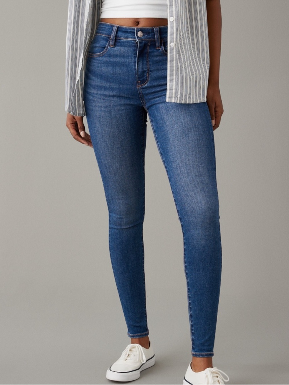 American Eagle High Rise Skinny Jeans